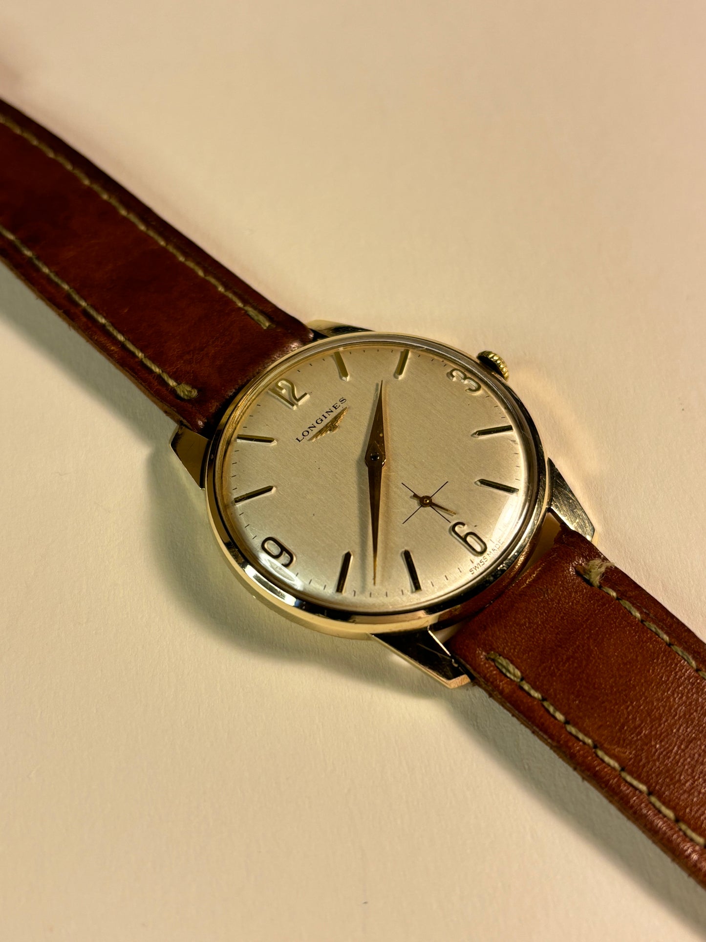 Longines 9ct Solid Gold 1960’s Manual Watch 370