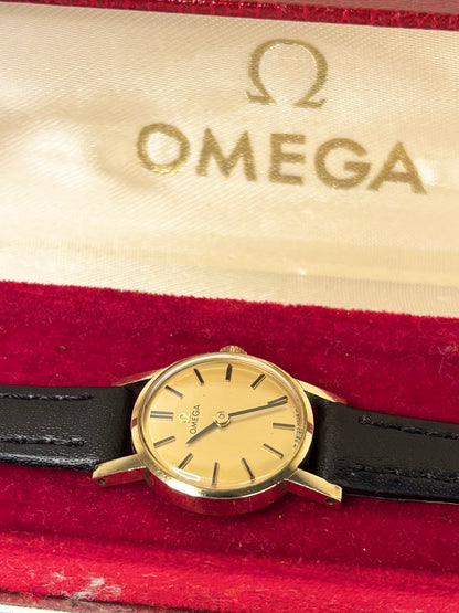 OMEGA 9ct Gold *+BOX* Ladies Vintage 1970’s Manual Dress Watch - 511.5002