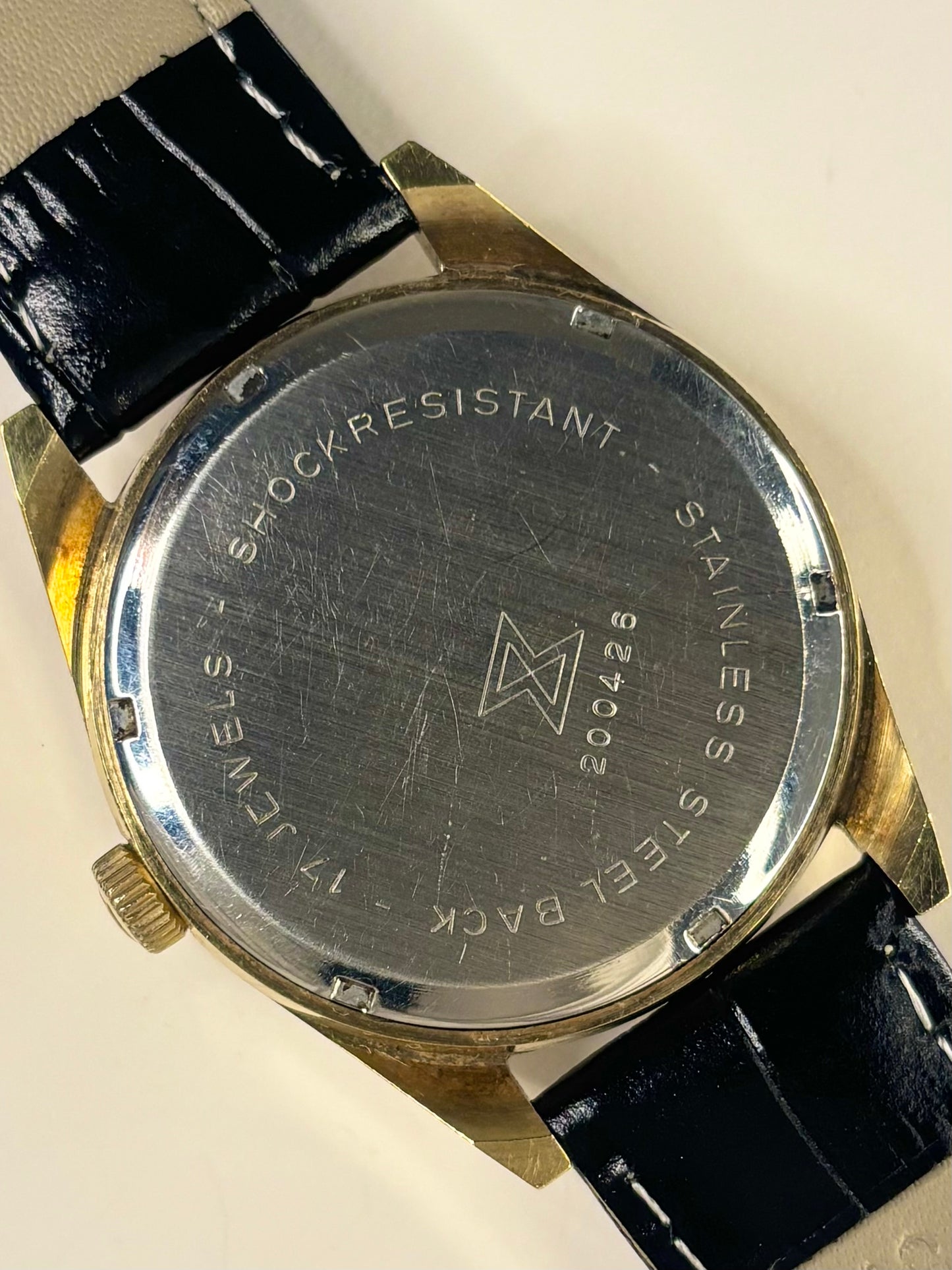 BENTIMA Star Vintage 1970’s Men’s Manual Gold Dress Watch