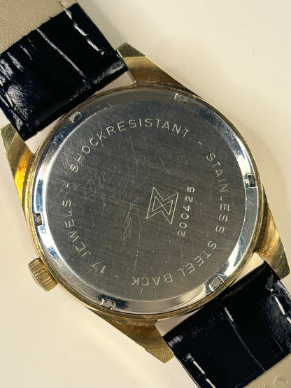 BENTIMA Star Vintage 1970’s Men’s Manual Gold Dress Watch