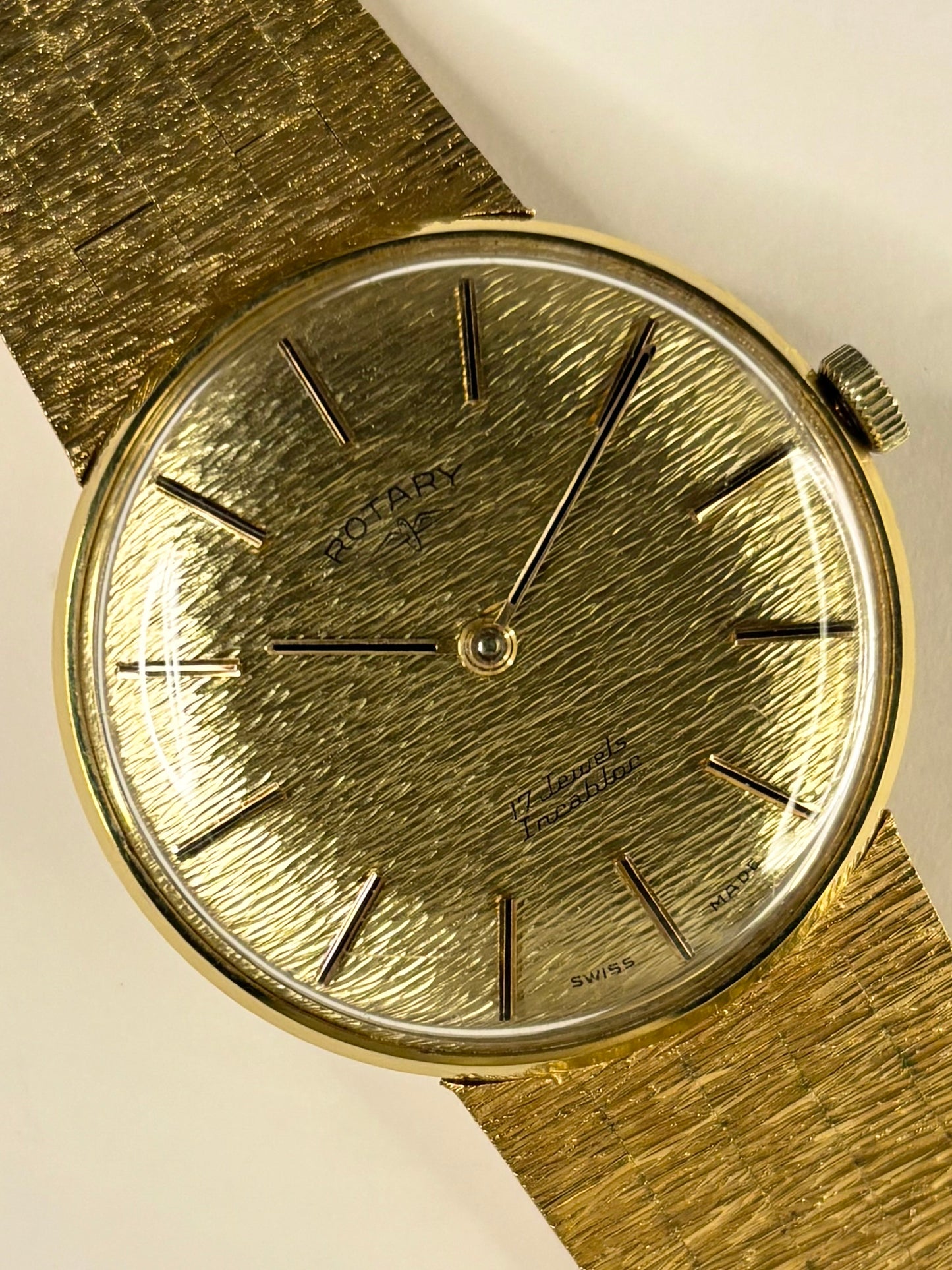 ROTARY Vintage 1970’s Men’s Manual Gold Watch