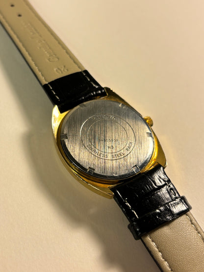 Bulova Gold Plated Square Men's Watch Cal.M4
