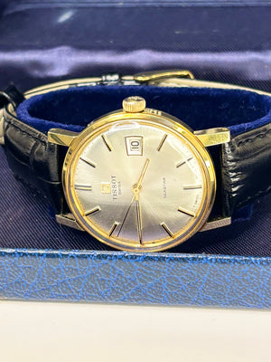 TISSOT Seastar Vintage 1960’s *+BOX* Men’s Manual Gold Dress Watch