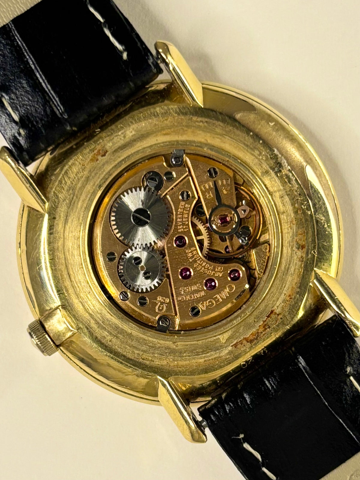 OMEGA De Ville Vintage 1960’s Men’s Manual Gold Dress Watch - 111.077