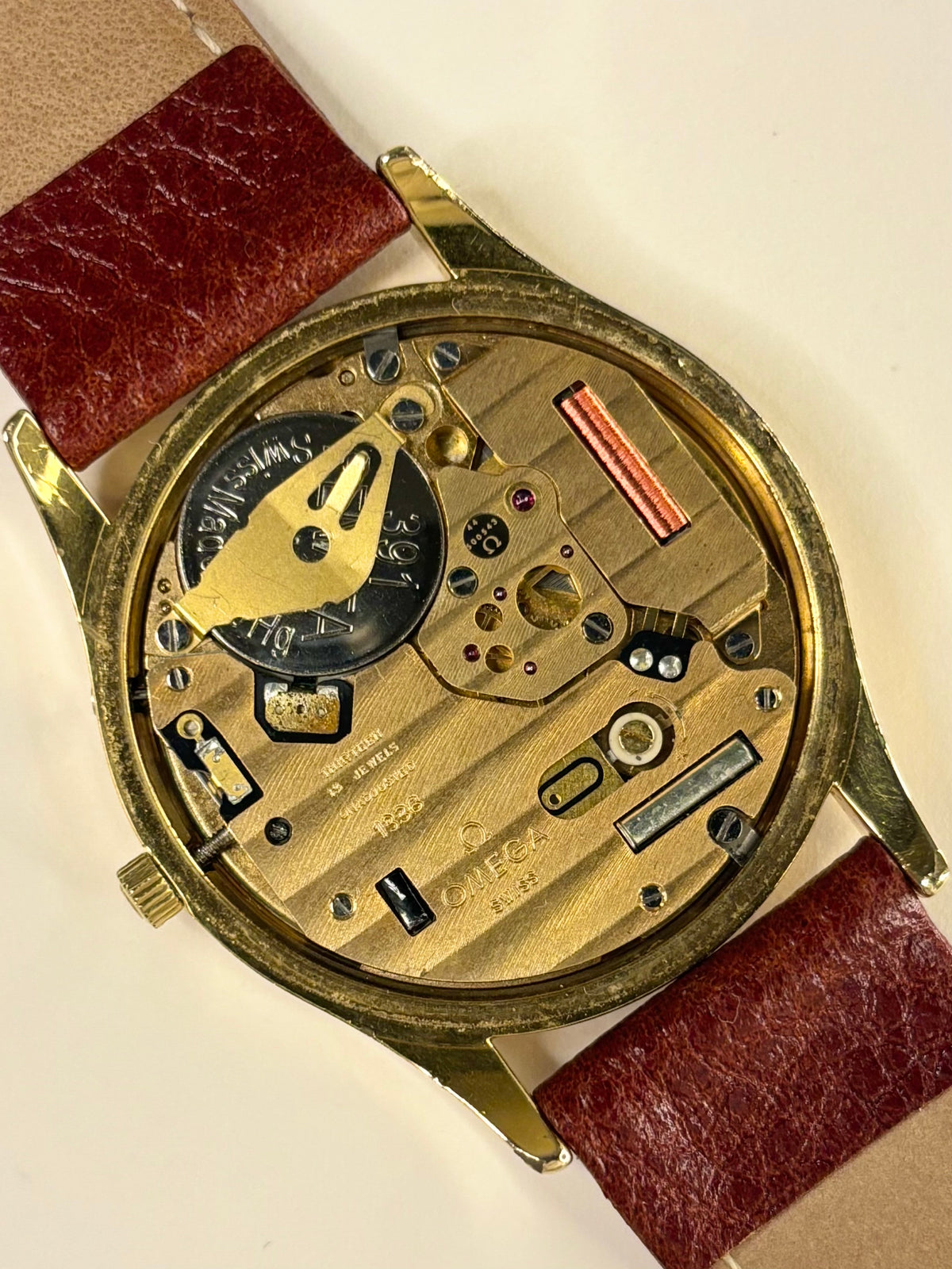 OMEGA De Ville Vintage 1970’s Men’s Gold Dress Watch - 191.0096