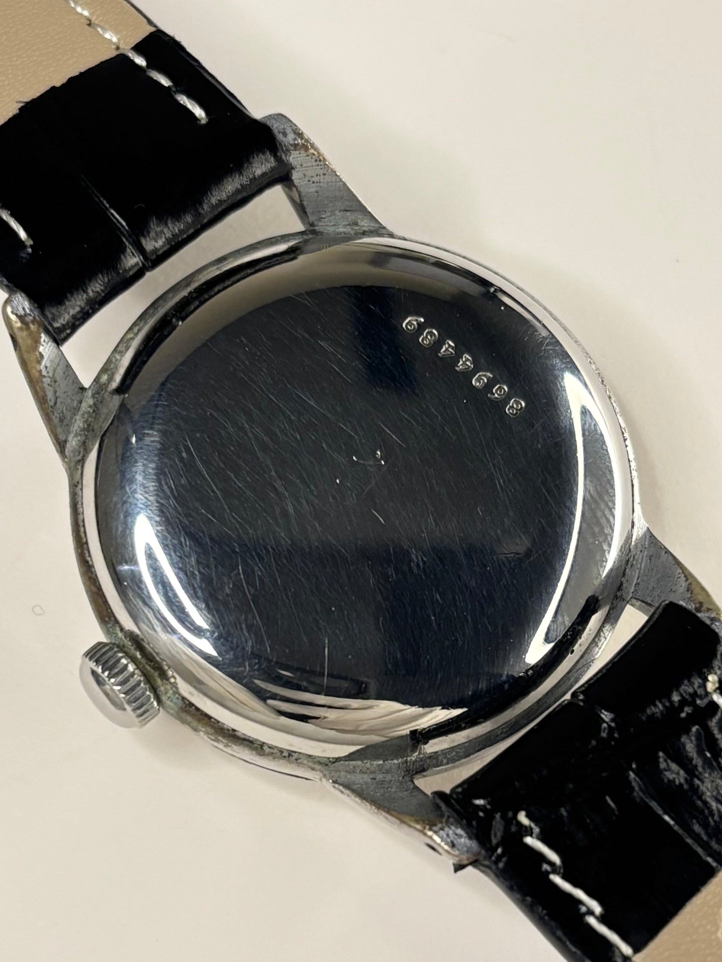 ZENITH Sporto Vintage 1940’s Men’s Manual Silver Watch
