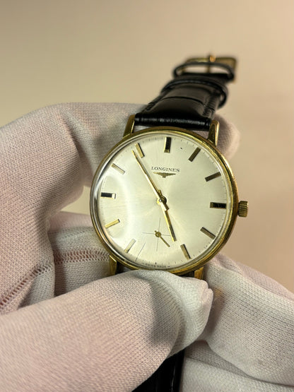 Longines Gold Plated Sub-Seconds 1960’s Manual Date Watch Cal. 490