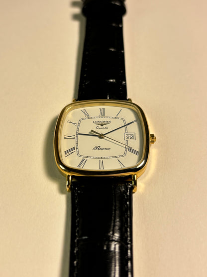 Longines Presence Men’s 1990’s Quartz Date Watch 156
