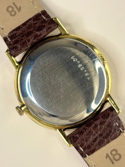 ROTARY Vintage 1970’s Men’s Automatic Date Gold Dress Watch