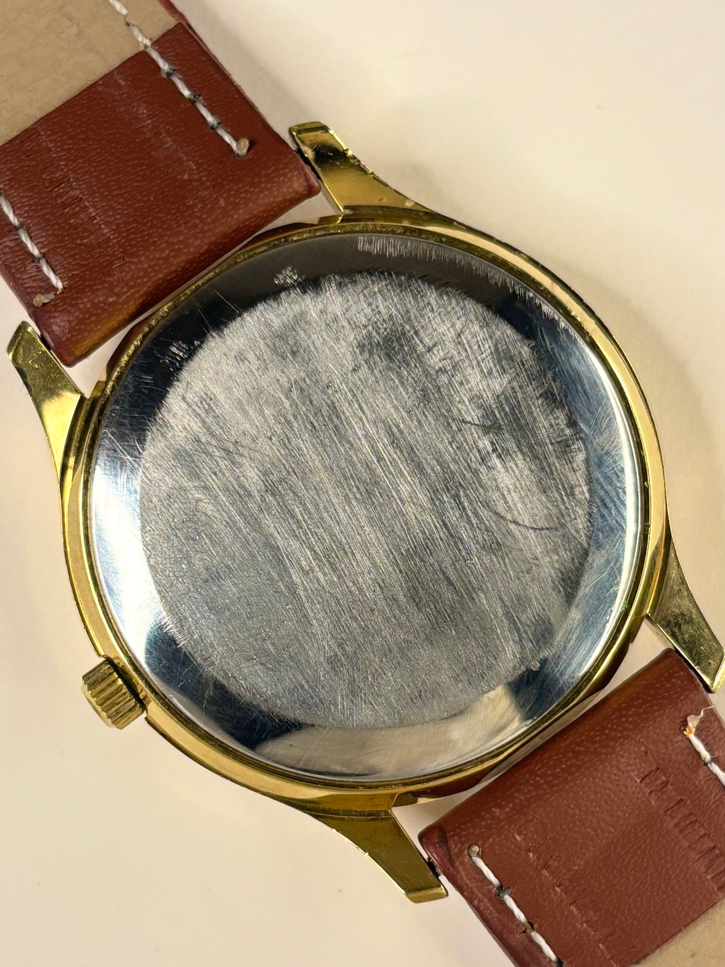 OMEGA Vintage 1970’s Men’s Date Gold Dress Watch - 196.0071