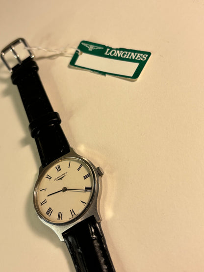 Longines Silver Manual Watch L847.4 With Sales Tag
