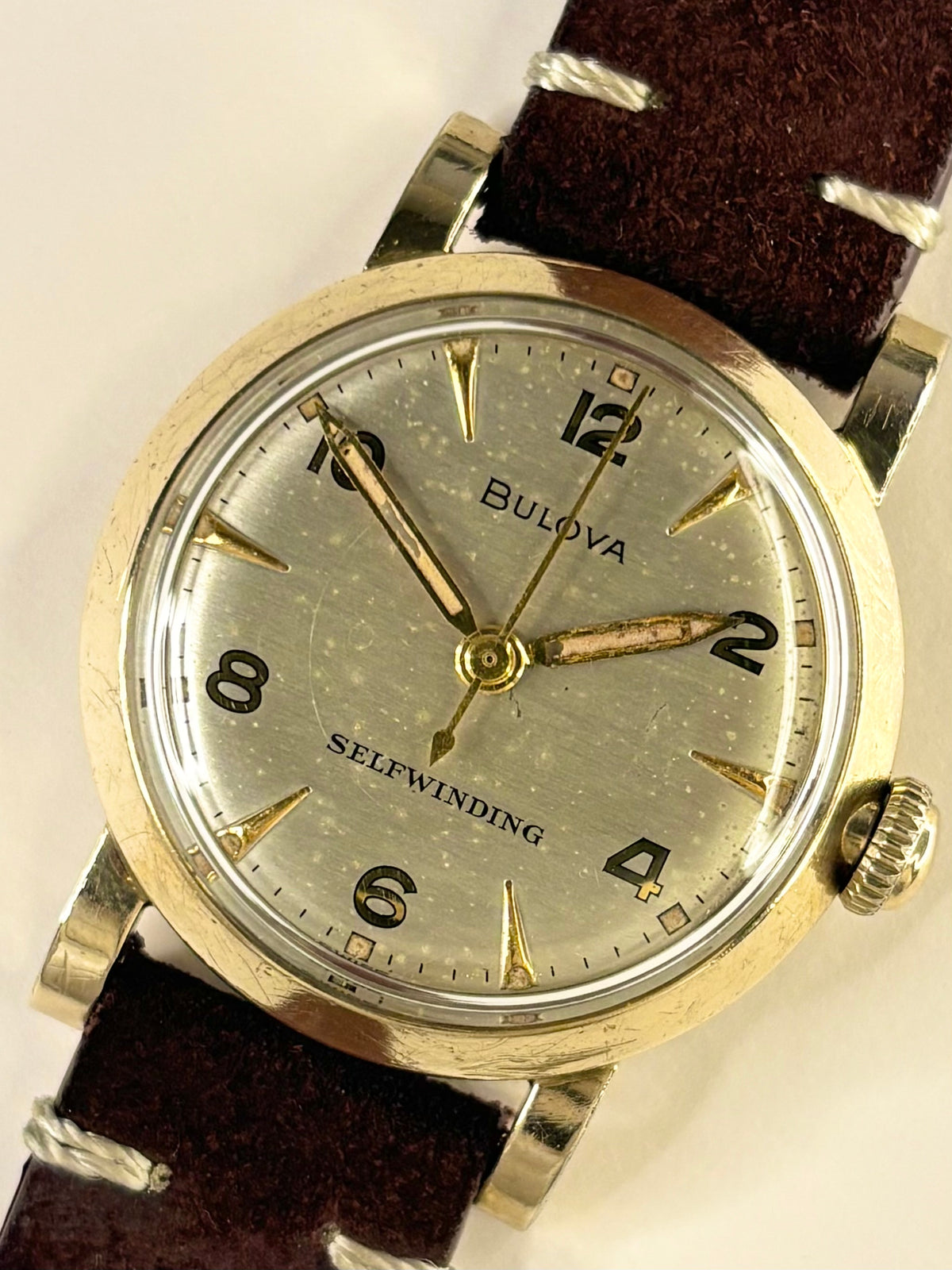 BULOVA Vintage 1950’s Men’s Automatic Gold Dress Watch