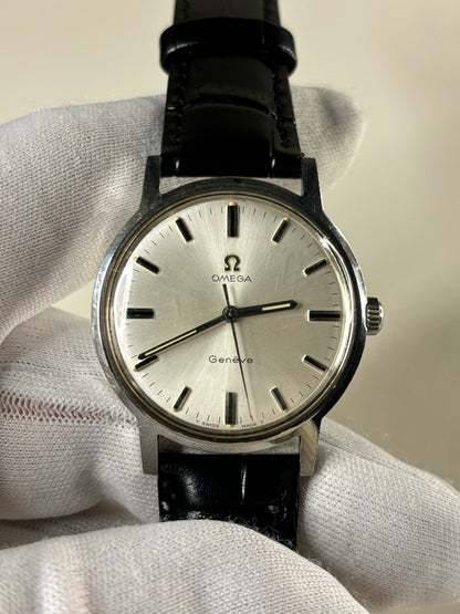 Omega Geneve Silver 1970’s Manual Watch