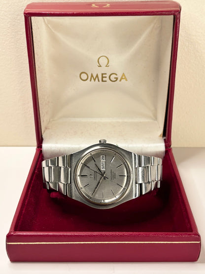 Refined Omega Seamaster Cosmic 2000 Ref. 166.136 men’s vintage 1972 timekeeper with durable Swiss design