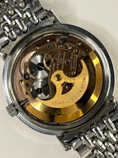 OMEGA Constellation ‘Pie-Pan’ *+BOX&PAPERS* Vintage 1960’s Men’s Automatic Date Silver Watch - 168.004