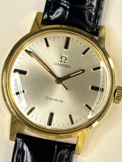 OMEGA Geneve Vintage 1970’s Men’s Manual Gold Dress Watch
