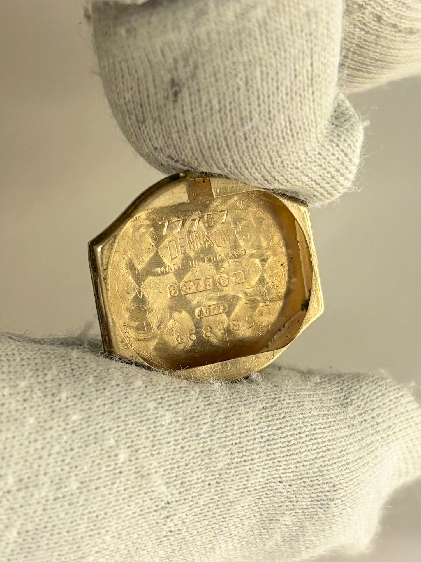 OMEGA Ladies 9ct Gold Vintage *+BOX* 1950’s Manual Cocktail Watch - 77757