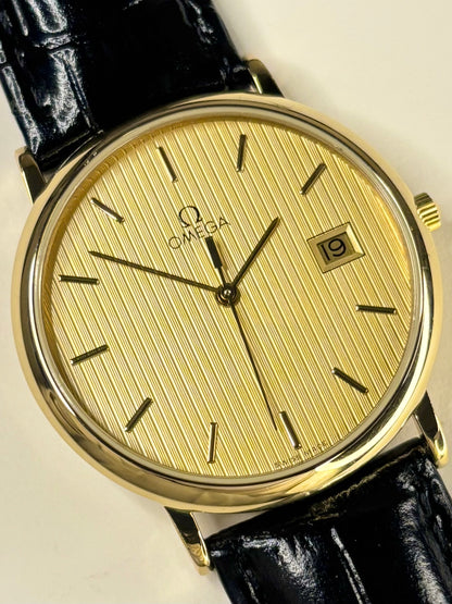 Authentic 1989 Omega De Ville vintage timekeeper fine condition