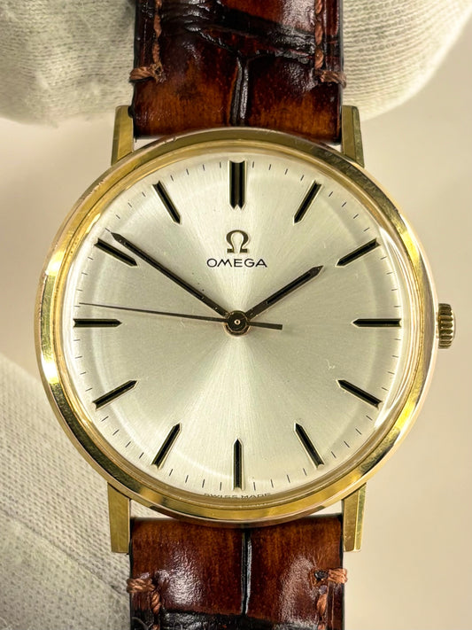 OMEGA Vintage 1960’s Men’s Manual Gold Dress Watch