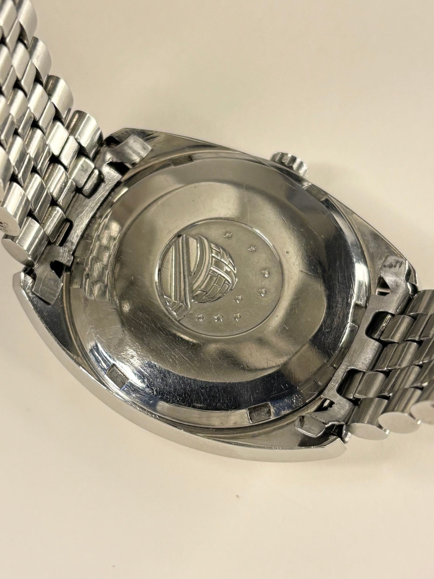 OMEGA Constellation *+BOX* Vintage 1960’s Men’s Automatic Date Silver Watch - 168.017