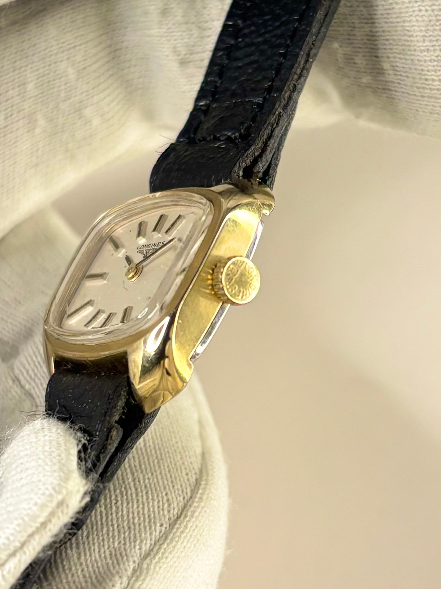LONGINES Ladies *+BOX&PAPERS* Vintage 1970’s Manual Gold Dress Watch - 12122