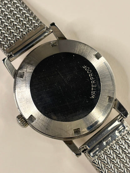 OMEGA Geneve Vintage 1960’s Men’s Automatic Date Silver Watch - 166.070
