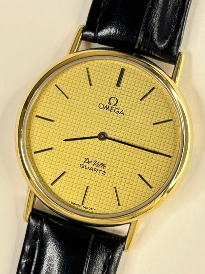OMEGA De Ville Vintage 1970’s Men’s Gold Dress Watch - 191.0092