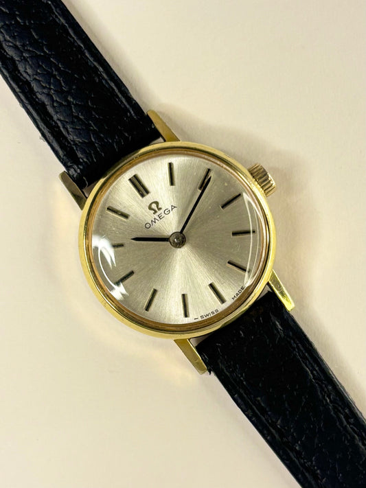 1968 Omega manual wind ladies watch cal. 620, ref. 511.213, gold-plated case
