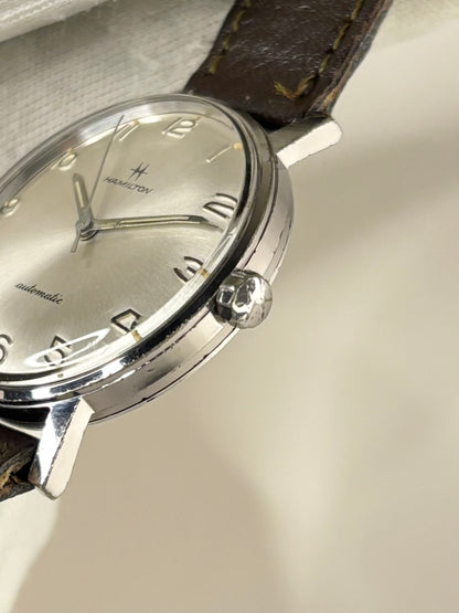 HAMILTON Vintage 1970's Men’s Automatic Silver Dress Watch