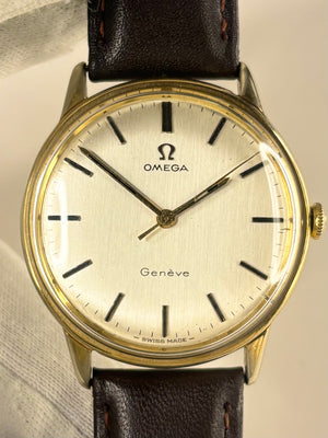 OMEGA Geneve Vintage 1960’s Men’s Manual Gold Dress Watch - 165.002