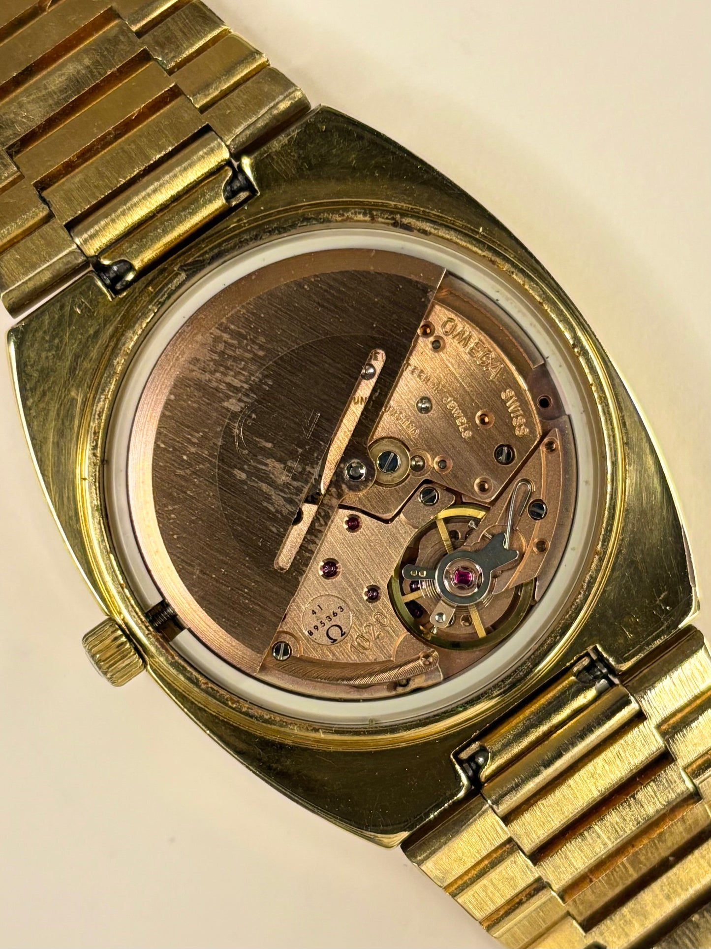 OMEGA Seamaster *+BOX* Vintage 1970’s Men’s Automatic Gold Watch - 166.0216