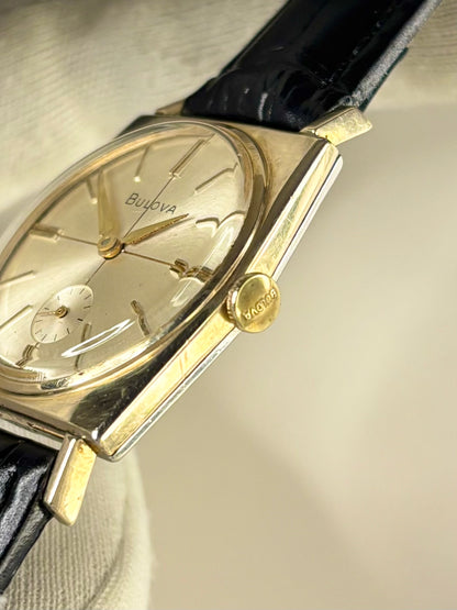 BULOVA Vintage *RARE* 1960’s Men’s Manual Gold Dress Watch