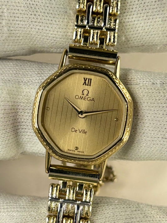 OMEGA De Ville Ladies Vintage 1980’s Gold Watch - 1387