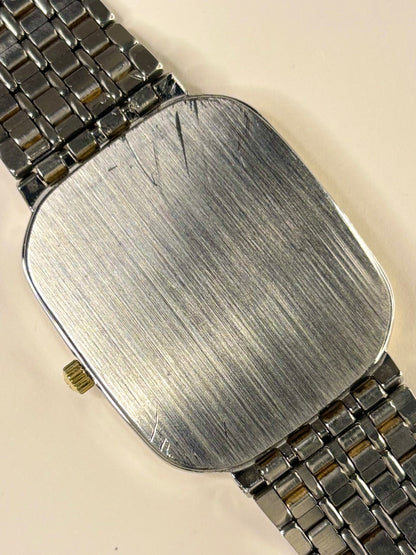 OMEGA De Ville Vintage 1980’s Men’s Gold Silver Watch