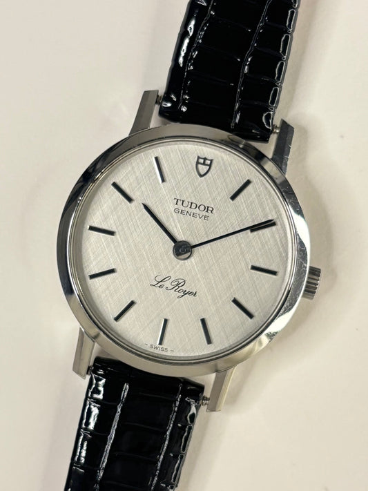 TUDOR Geneve Ladies Vintage 1980’s Manual Silver Dress Watch