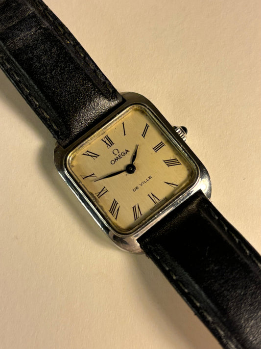 Omega De Ville 1970’s Manual Square Watch 625