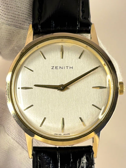 Zenith 1965 men’s dress watch powered by calibre 2310 Swiss manual wind movement