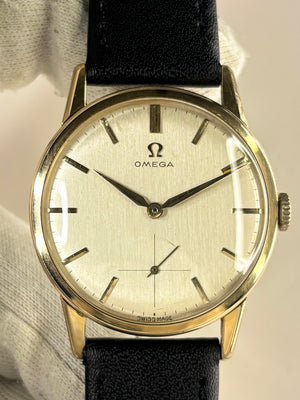 OMEGA Vintage 1960’s Men’s Manual Sub-Seconds Gold Dress Watch