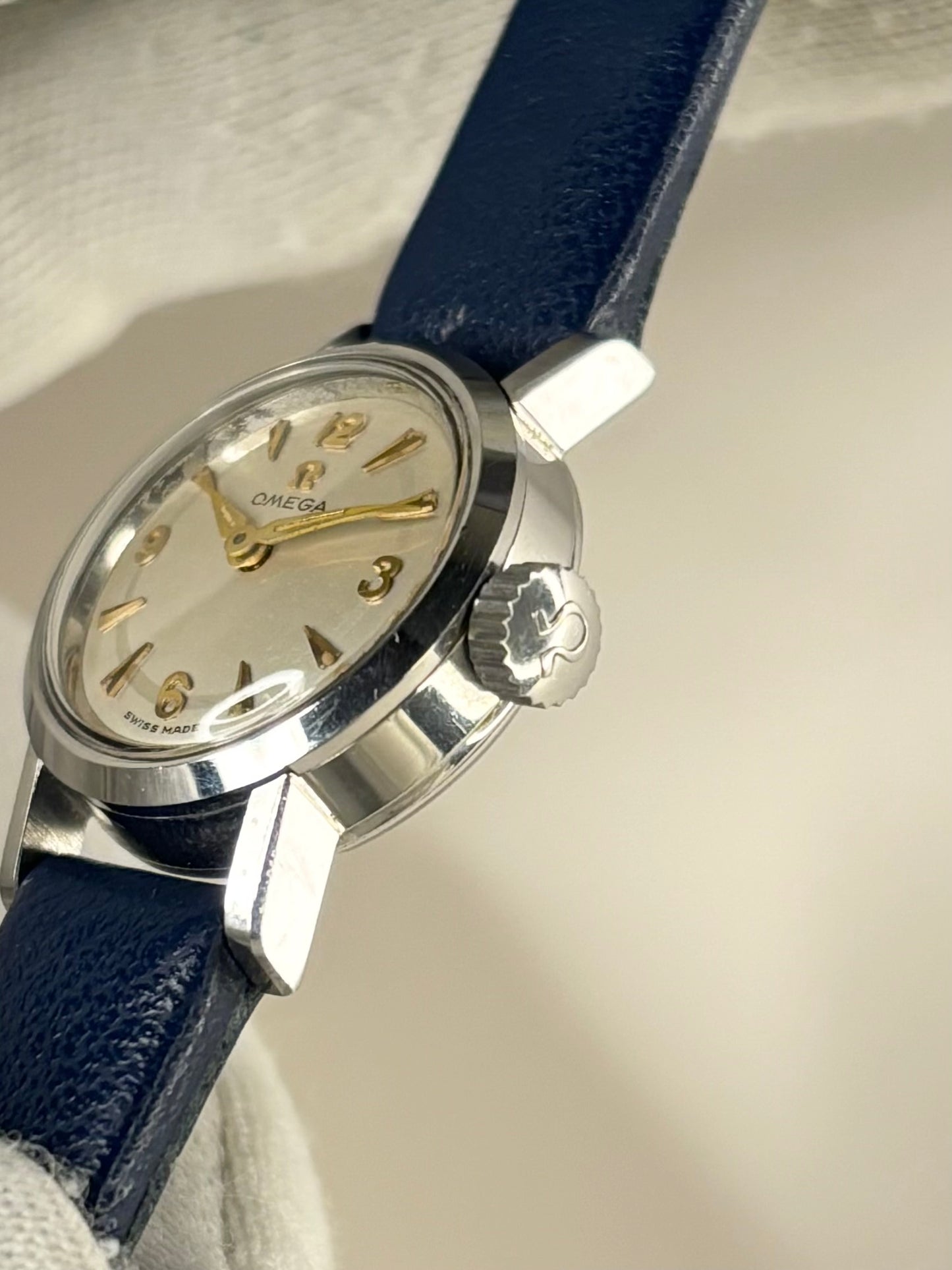 OMEGA Ladies Vintage 1950’s Manual Silver Dress Watch - 2908.1