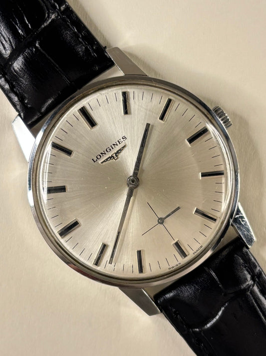 Longines Vintage 1970’s Men’s Manual Silver Dress Watch - 864 Cal. 6922