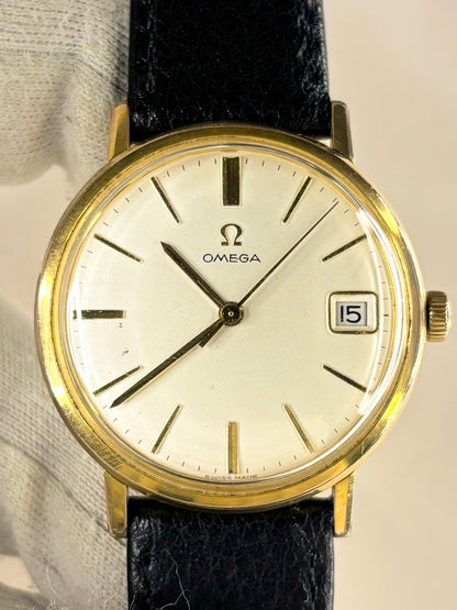 OMEGA Vintage 1960’s Men’s Manual Date Gold Dress Watch - 132.019
