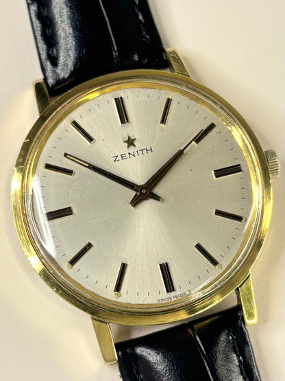 Zenith 1968 men’s dress watch powered by reliable Swiss manual wind movement