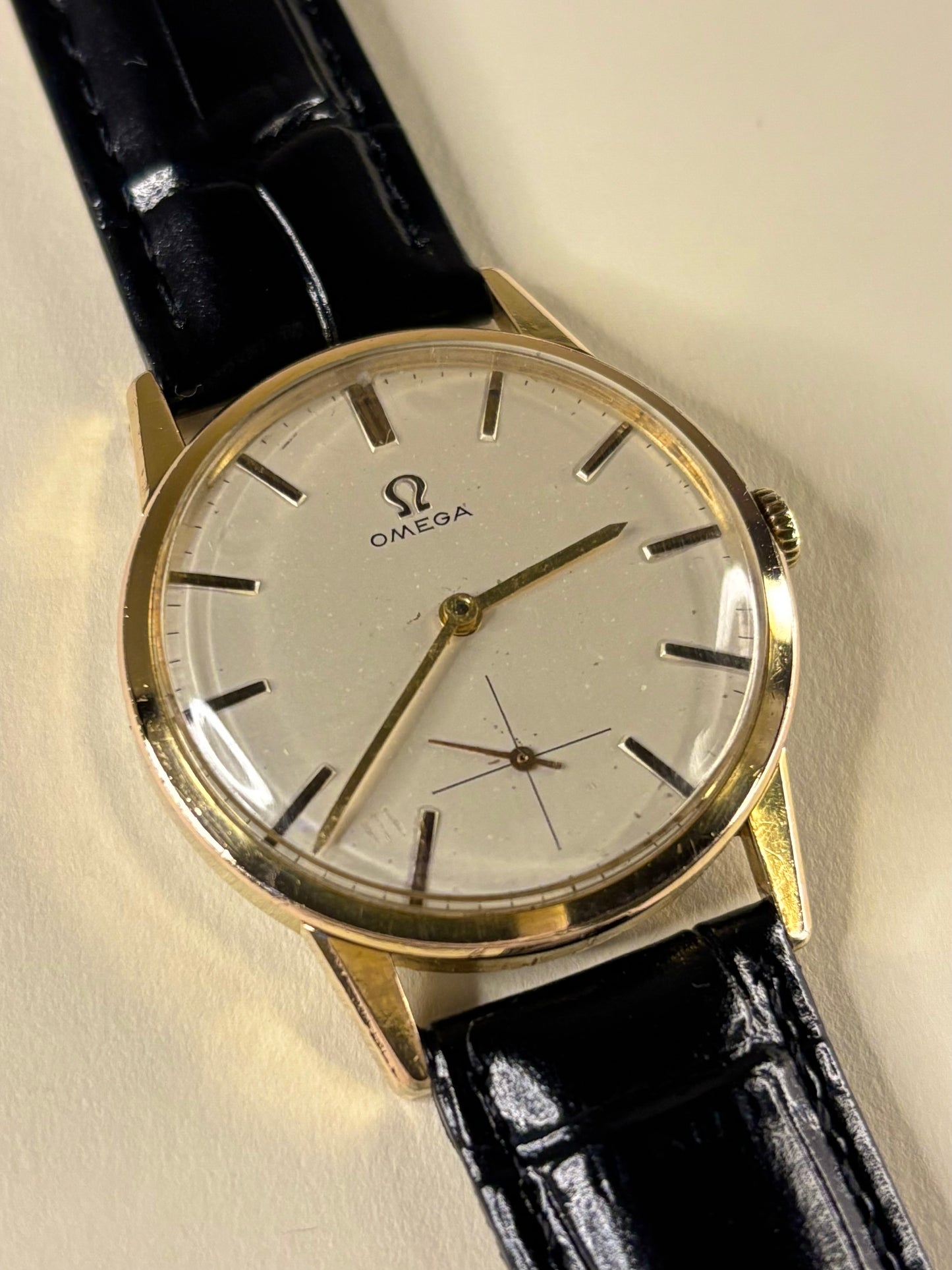 Omega Vintage 1960’s Men’s Gold Sub-Seconds Dress Watch - 121.001