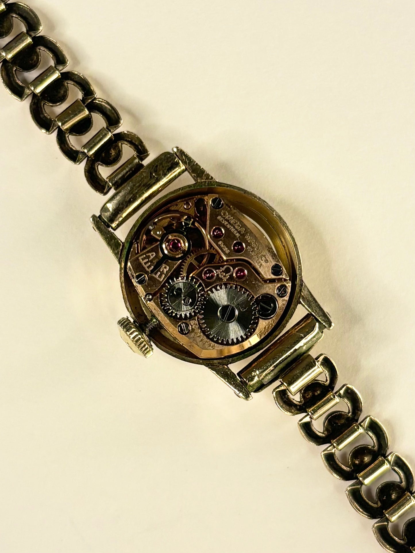 OMEGA 9ct Gold *+BOX* Ladies Vintage 1960’s Manual Gold Cocktail Watch - 511.5182