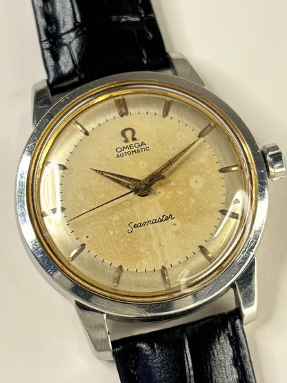 Collectible Omega Seamaster Ref. 2857 men’s 1963 vintage timekeeper featuring classic dial and timeless craftsmanship