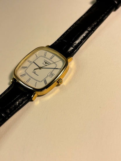 Longines Presence Men’s 1990’s Quartz Date Watch 156