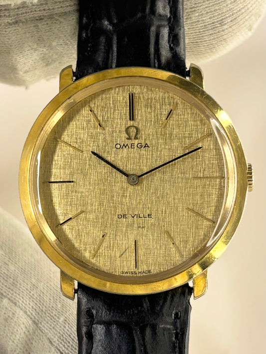 OMEGA De Ville Vintage 1960’s Men’s Manual Gold Dress Watch - 111.077