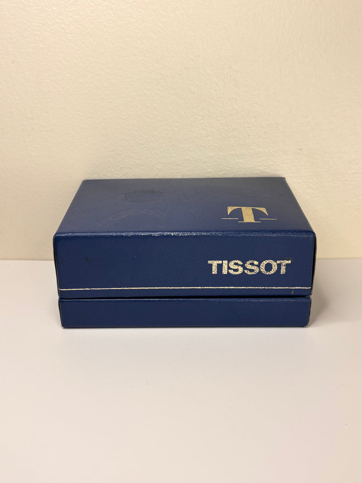 TISSOT Seastar Vintage 1970’s *+BOX* Men’s Automatic Blue Dial Date Silver Watch