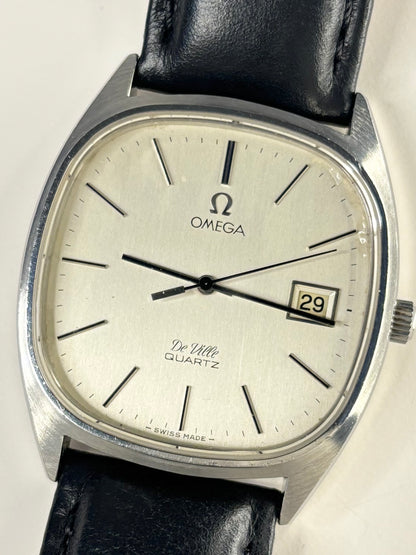 1970s Omega vintage men’s dress watch, stainless steel, ref. 192.0034 with 20mm lug width