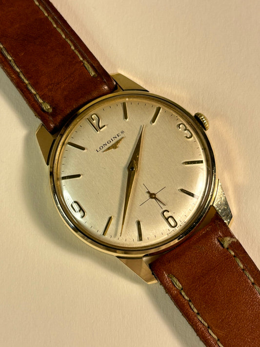 Longines 9ct Solid Gold 1960’s Manual Watch 370